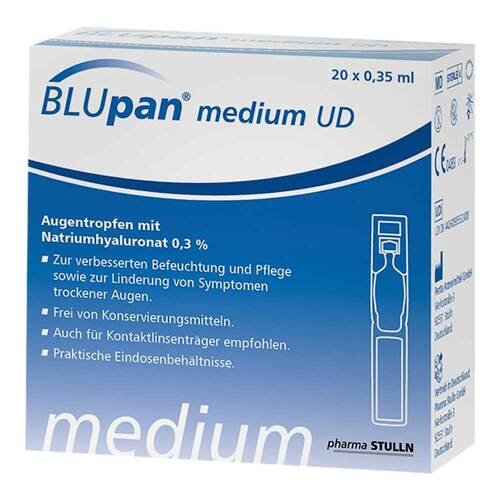Blupan medium UD Augentropfen - 1