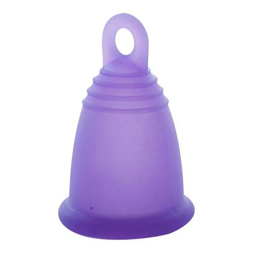 Menstruationstasse Me Luna Classic Gr&ouml;&szlig;e S violett - 1