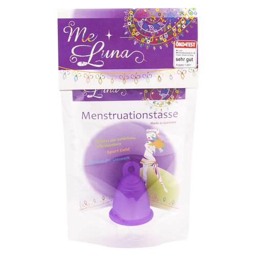 Menstruationstasse Me Luna Classic Gr&ouml;&szlig;e M violett - 1