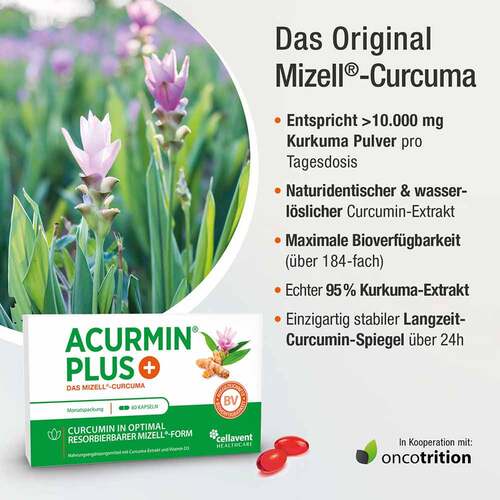 Acurmin Plus Das Mizell-Curcuma Weichkapseln - 3