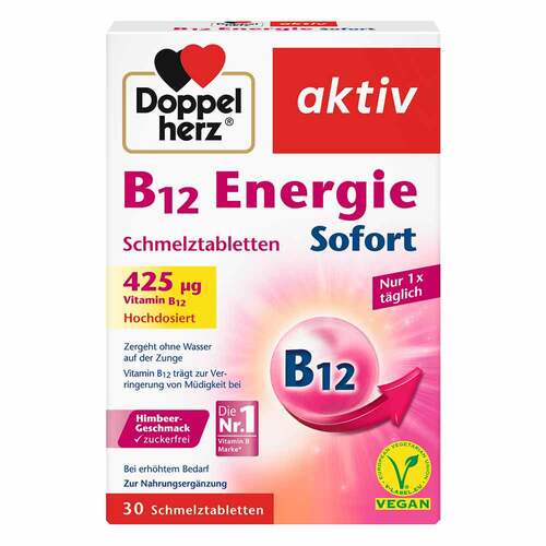 Doppelherz B12 Energie Sofort Schmelztabletten - 1