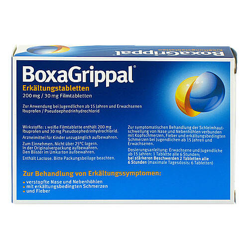 Boxagrippal Erk&auml;ltungstabletten 200 mg / 30 mg - 2