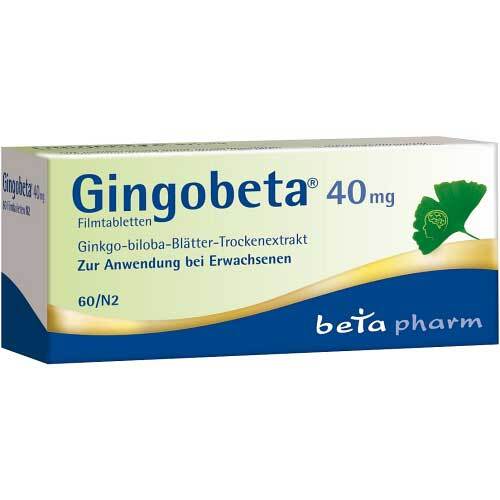 Gingobeta 40 mg Filmtabletten - 1