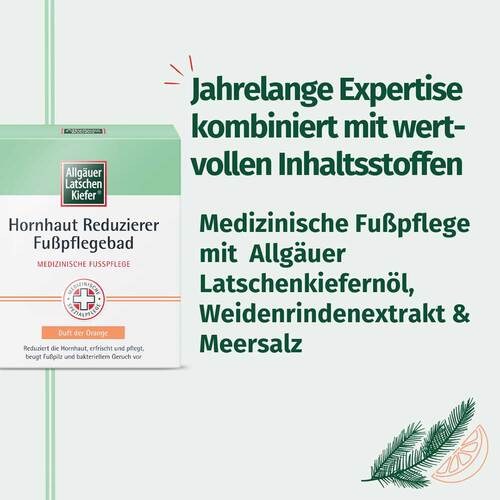 Allg&auml;uer Latschenkiefer Hornhaut Reduzierer Fu&szlig;pflegebad - 4