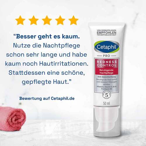 Cetaphil Pro RednessControl beruhigende Nachtpflege - 5