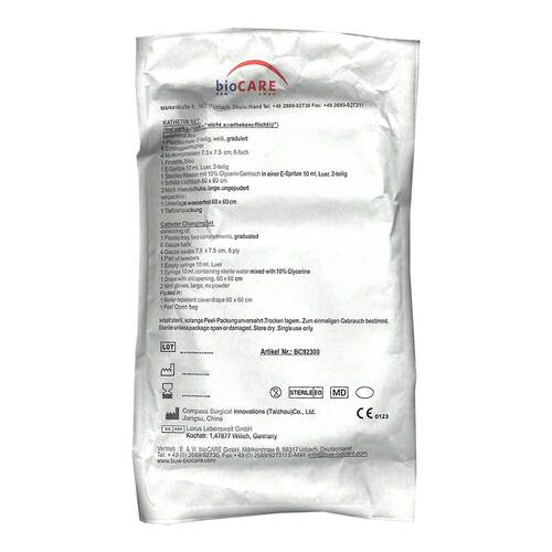 Katheter Set mit Octenisept - 4