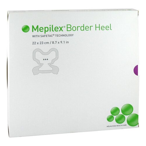 Mepilex Border Heel Fersenverband haft.22x23 cm steril  - 1