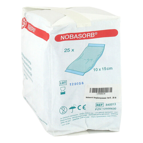 Nobasorb Saugkompressen 10x15 cm - 1