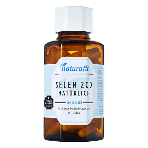 Naturafit Selen 200 nat&uuml;rlich Kapseln - 1