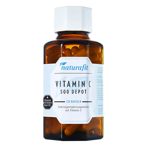 Naturafit Vitamin C 500 Depot Kapseln - 1