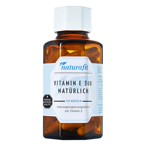Naturafit Vitamin E 300 nat&uuml;rlich Kapseln - 1