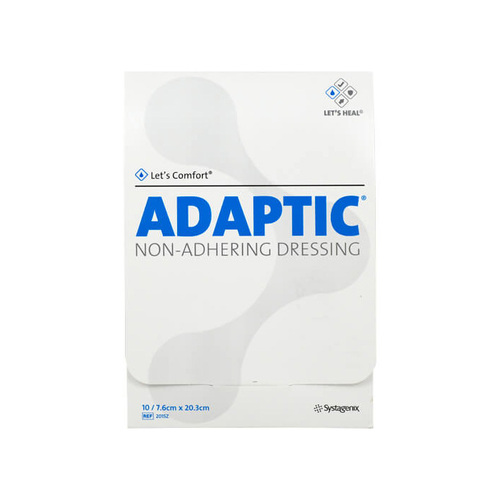 Adaptic 7,6x20,3 cm feuchte Wundauflage - 1