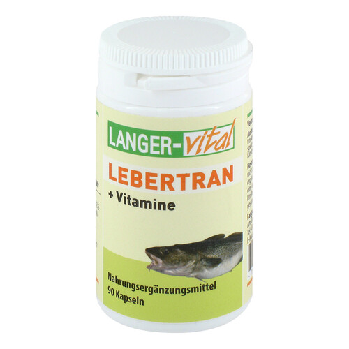 Lebertran + Vitamine A und D3 Kapseln - 1