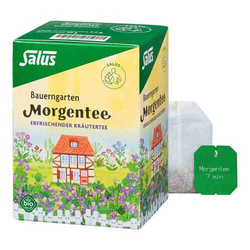 Bauerngarten-Tee Morgentee Kr&auml;utertee Salus Fbeutel  - 1