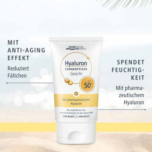 Hyaluron Sonnenpflege Gesicht LSF 50+  - 3