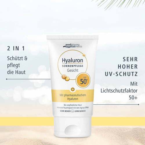 Hyaluron Sonnenpflege Gesicht LSF 50+  - 4