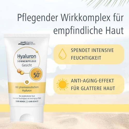 Hyaluron Sonnenpflege Gesicht LSF 50+  - 5