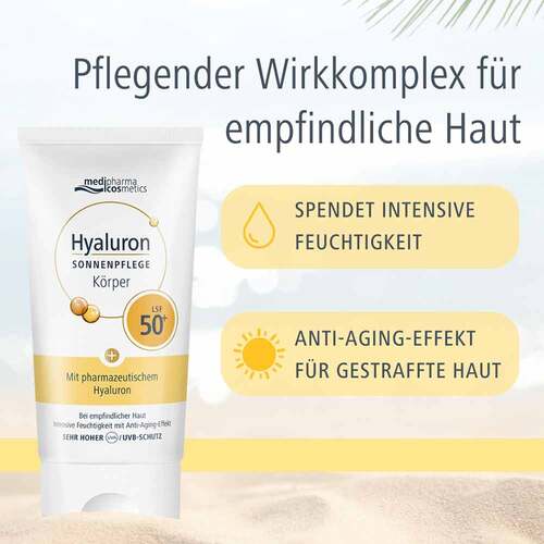Hyaluron Sonnenpflege K&ouml;rper LSF 50+  - 5