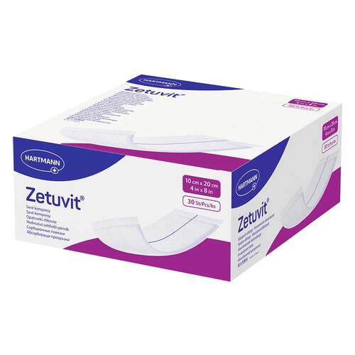 Zetuvit Saugkompresse unsteril 10x20 cm - 1