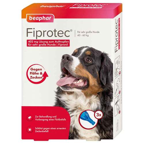 Fiprotec 402 mg L&ouml;sung z.Auftr.f&uuml;r sehr gr&ouml;&szlig;e Hunde - 1