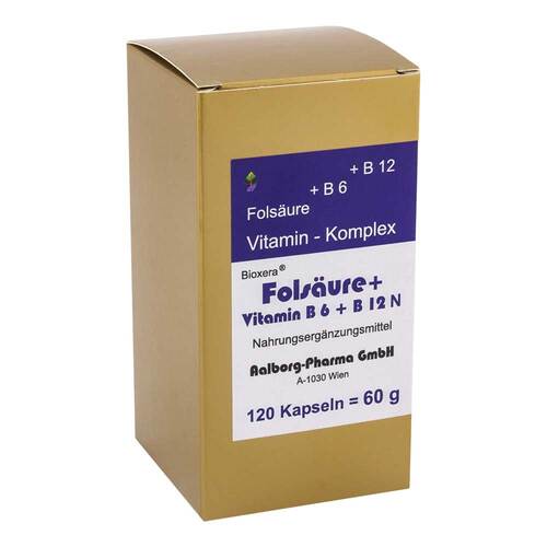 Fols&auml;ure + Vitamin B6 + B12 Komplex N Kapseln - 1