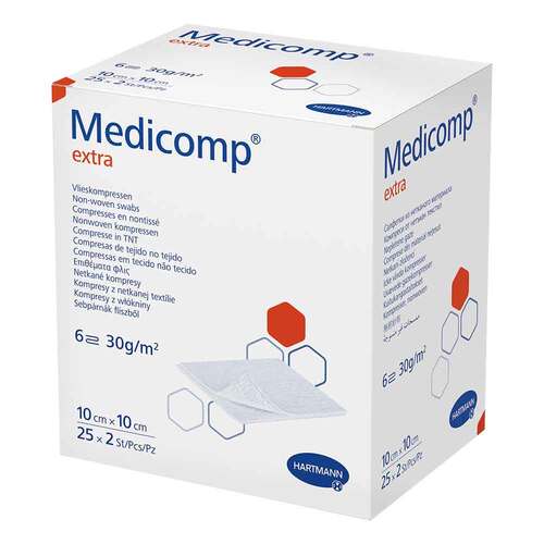 Medicomp Kompressen 10x10 cm steril - 1