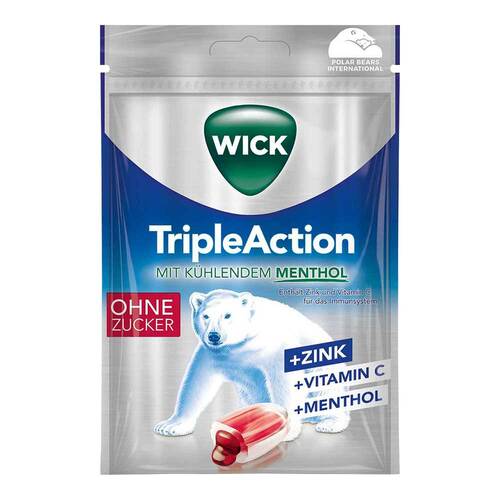 WICK Atemfrei Eukalyptus Bonbons ohne Zucker Beutel - 1