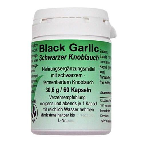 Black Garlic schwarzer Knoblauch Kapseln - 1