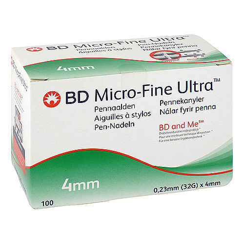 BD Micro-Fine Ultra Pen-Nadeln 0,23x4 mm - 1
