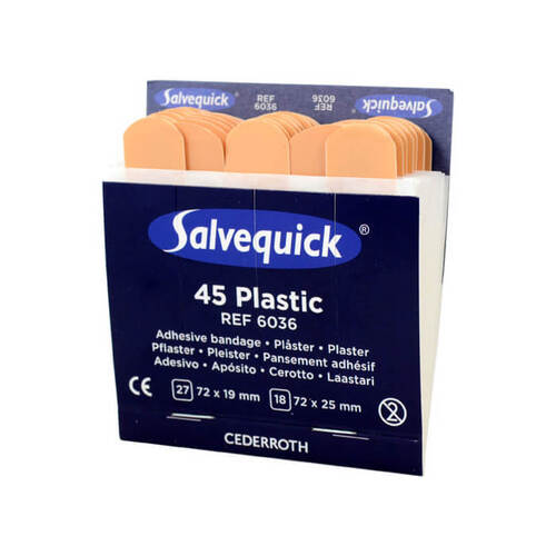 Salvequick Pflasterstrips wasserfest Refill 6036 - 1