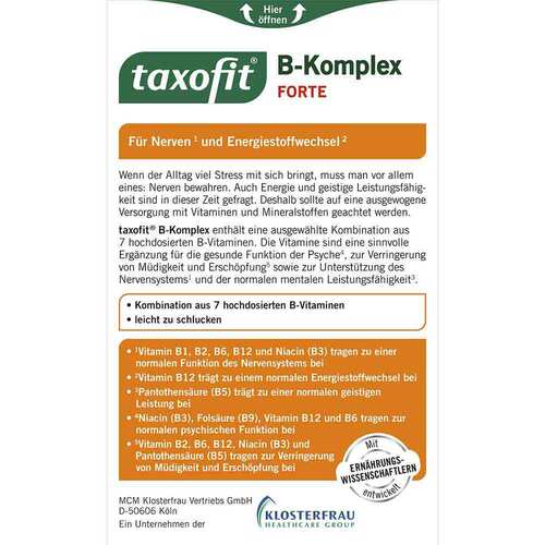 Taxofit B-Komplex Tabletten - 2