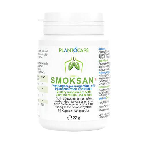 Plantocaps Smoksan + Kapseln - 1