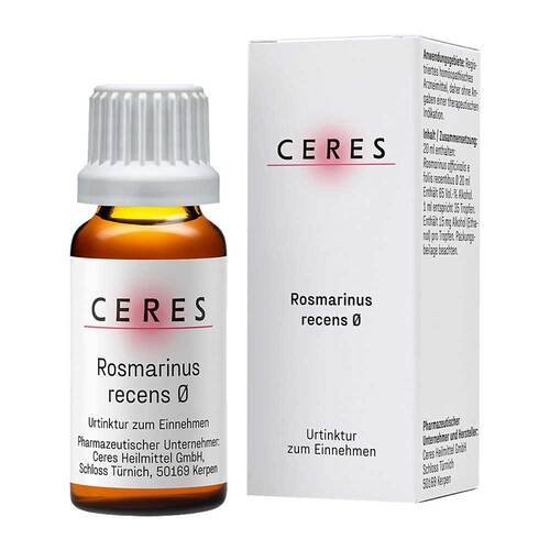 CERES Rosmarinus recens Urtinktur - 1