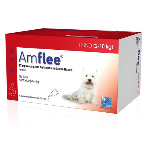 Amflee 67 mg f&uuml;r kleine Hunde - 1