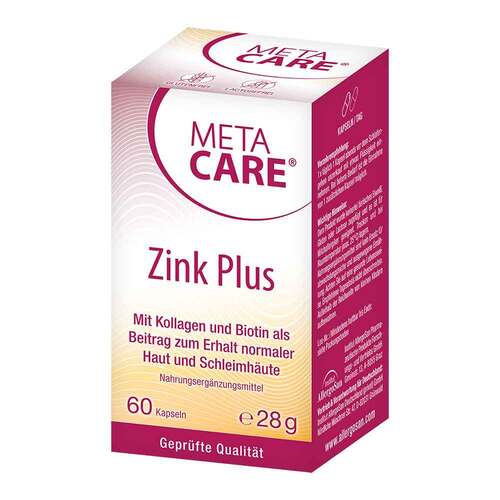 Meta Care Zink + Kapseln - 1