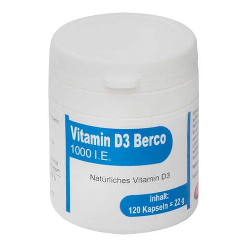 Vitamin D3 Berco 1.000 I.E. Kapseln - 1