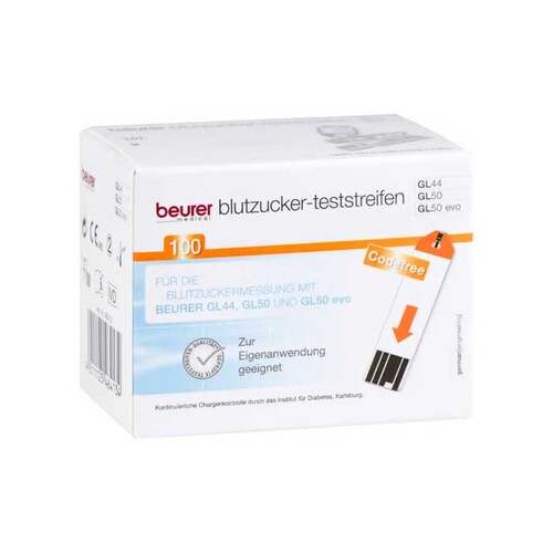 Beurer GL44 / GL50 Blutzucker-Teststreifen - 1
