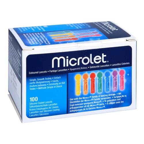 Microlet Lanzetten farbig - 1