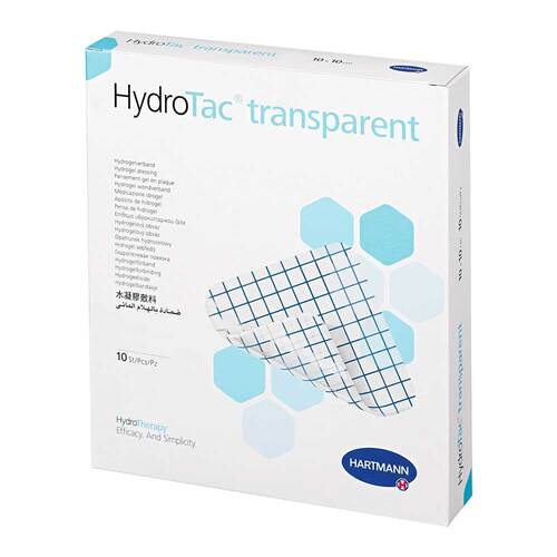 Hydrotac transparent Hydrogelverband 8x8 cm - 1