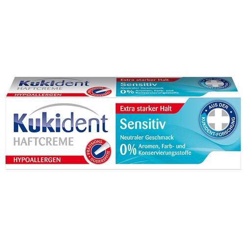 Kukident Haftcreme Sensitiv - 1