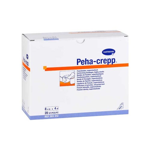 Peha Crepp Fixierbinde 8 cmx4 m - 1