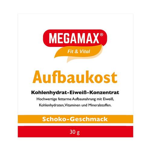 Megamax Aufbaukost Schoko Pulver - 1