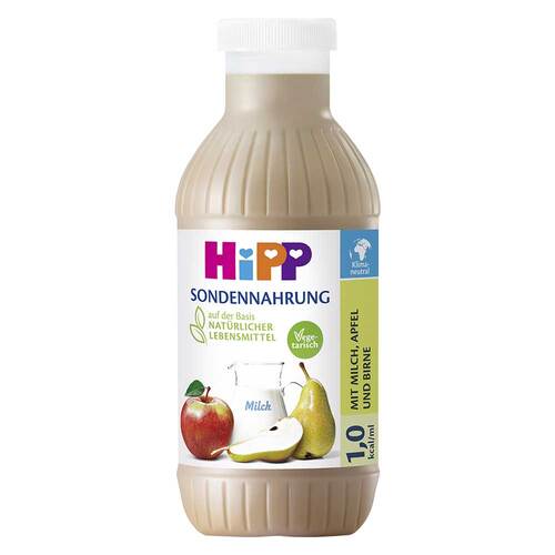 Hipp Sondennahrung Milch Apfel &amp; Birne Kunststoff Fl. - 1