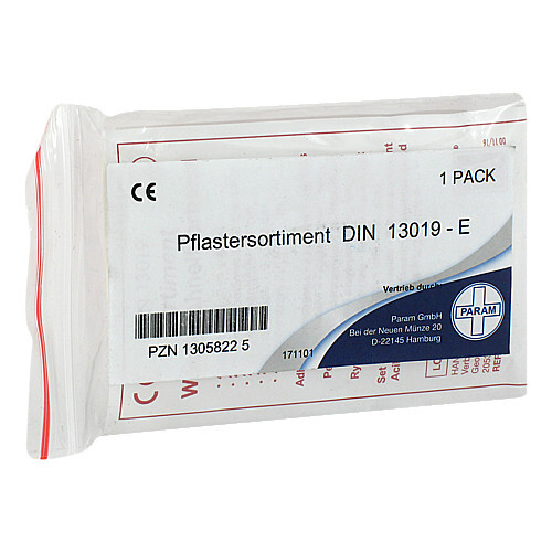 Pflastersortiment DIN 13019-E f&uuml;r Verbandkasten - 1