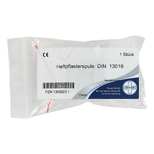 Heftpflasterspule 2,5 cmx5 m DIN 13019 f&uuml;r Verbandk. - 1