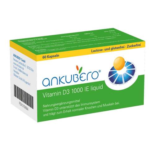 Ankubero Vitamin D3 1000 I.E. Liquidkapseln - 1