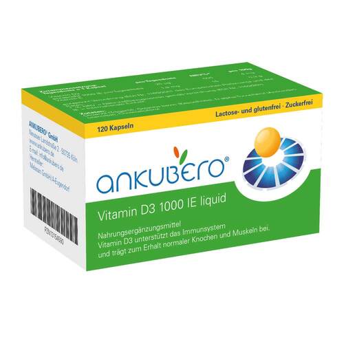 Ankubero Vitamin D3 1000 I.E. Liquidkapseln - 1