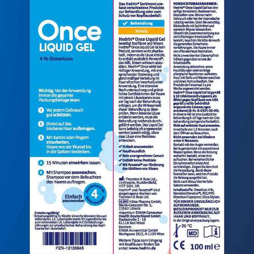 Hedrin Once Liquid Gel - 7