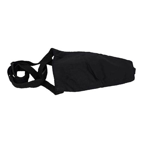Ohrenbinde dreieckig gro&szlig; schwarz - 1