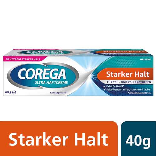 COREGA ULTRA Haftcreme Starker Halt f&uuml;r Zahnersatz/dritte Z&auml;hne - 2